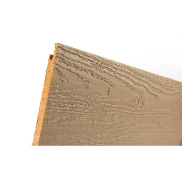 TruWood 1/2 in. x 8 in. x 16 ft. Primed Hardboard Lap Siding