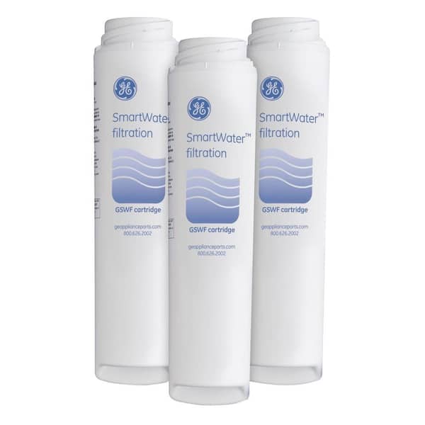 GE Genuine Replacement Refrigerator Water Filter (3-Pack)