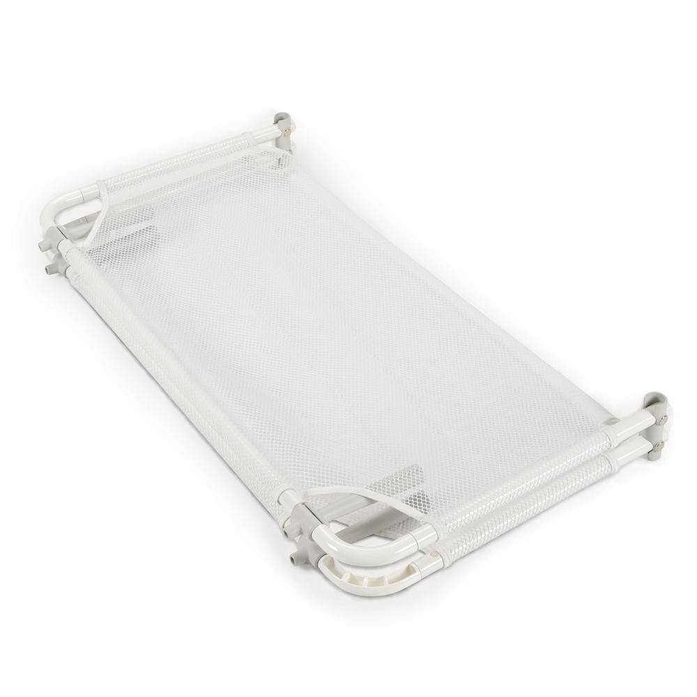 White Mesh Folding Sweater Drying Rack with Fold-Flat Legs