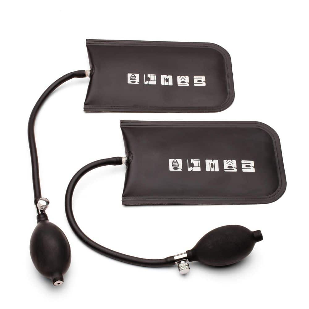 Air Wedge Bag 2-Pack-7. 5x4. 5in Rubber Air Shim Inflatable Wedge Alignment Tool for Lifting and Leveling price history on PriceWatchPro