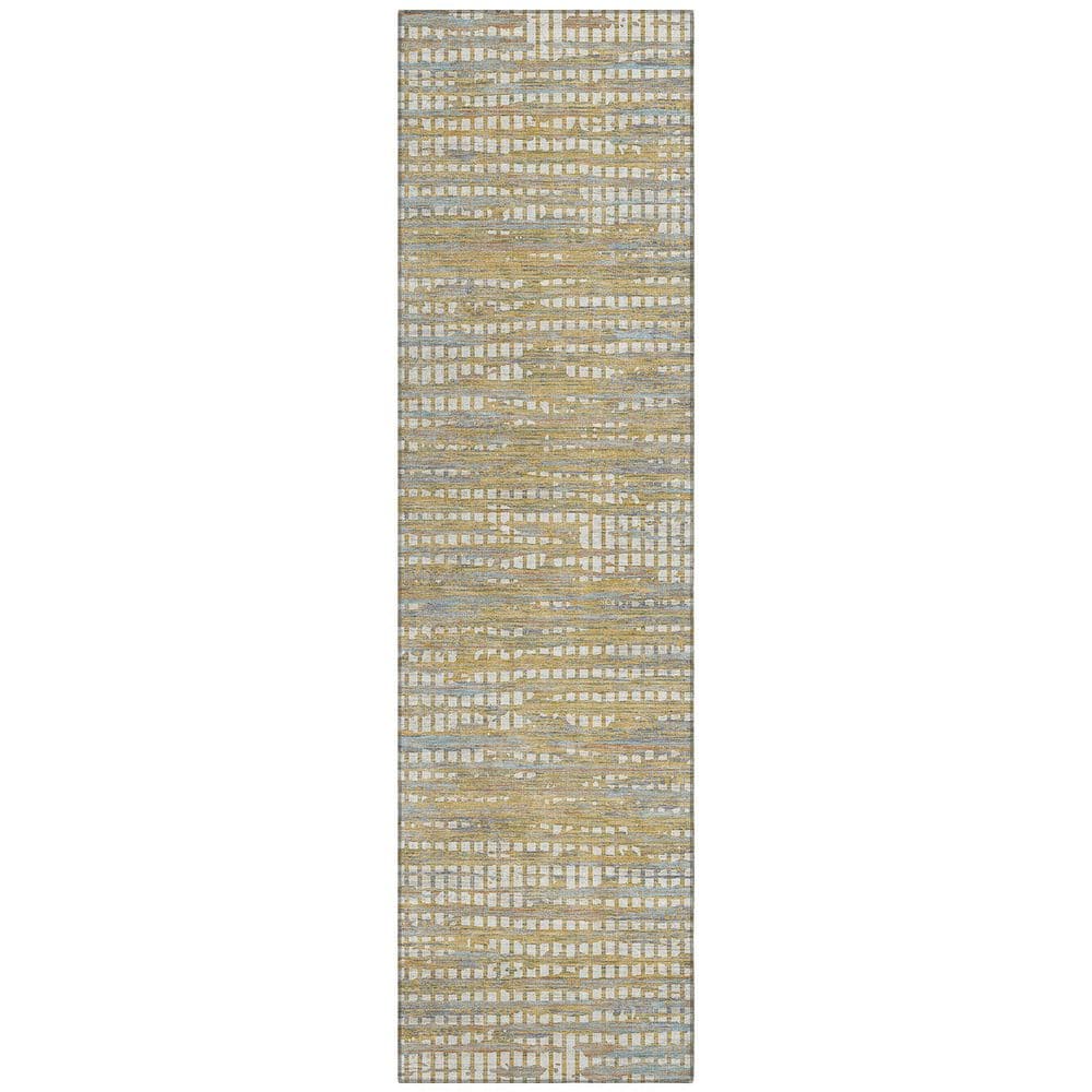 Chantille Machine Washable Indoor/Outdoor Abstract ACN2642 Ivory 2 ft. x 7 ft. Runner Rug price history on PriceWatchPro