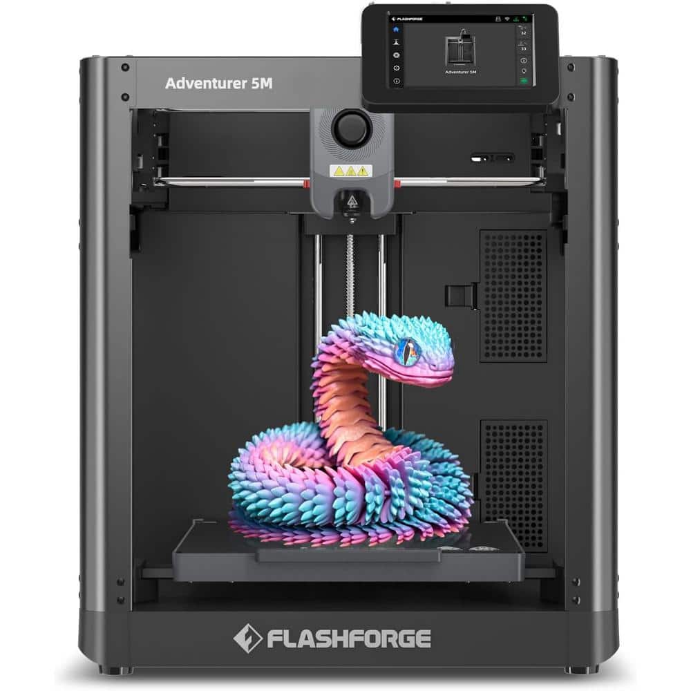3D Printer with Fully Auto Leveling, 3S Detachable Nozzle and Max 600mm/s H