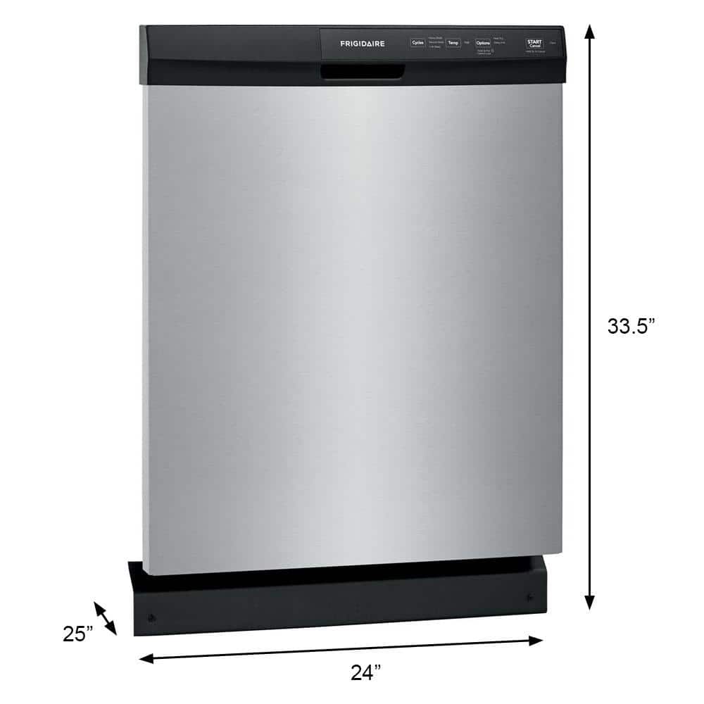 Frigidaire 24" Stainless Steel Energy Star Dishwasher