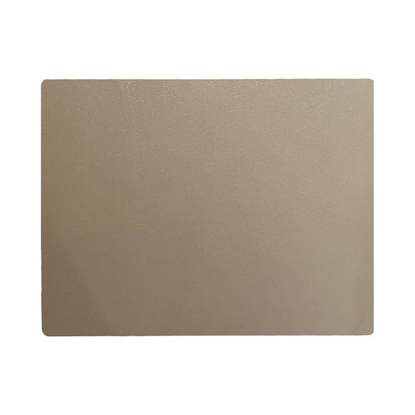 Resilia X-Large Under Grill Mat Beige/Tan 57 in. x 47 in.