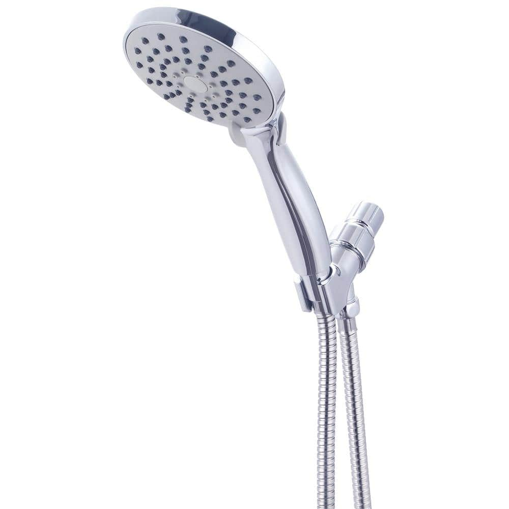 OLYMPIA P-4335 3-Spray Settings Wall Mount Handheld Shower Head 1.75 ...