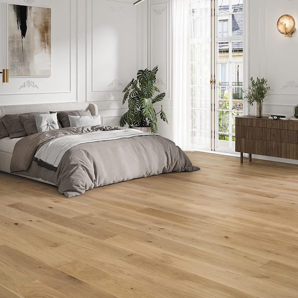 Mills Estates French Oak 3/4 in. Thick x 5 in. Wide Smooth Solid Hardwood Flooring (22.6 sq. ft./Case)