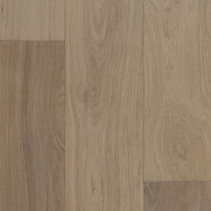Take Home Sample - Avalon French Oak Water Resistant Wirebrushed Engineered Hardwood Flooring - 7.5 in. x 7 in.