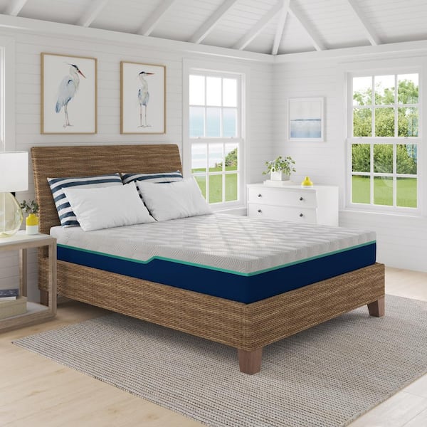 Restore King Size Medium-Firm Hybrid Innerspring 10" Bed-In-A-Box Mattress