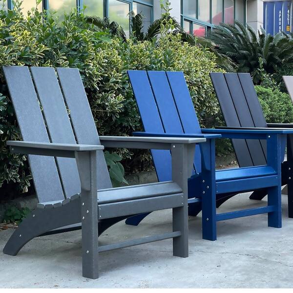 modern adirondack recycled plastic chair