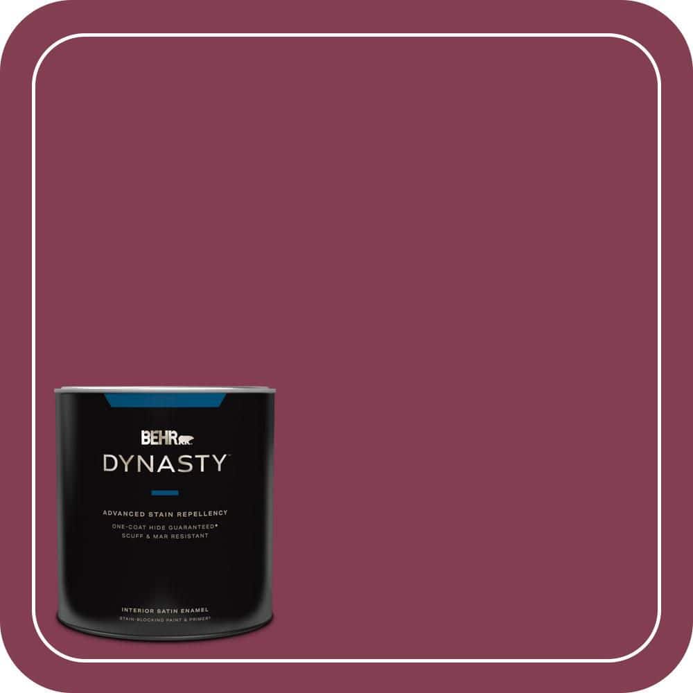 1 qt. #S-H-100 Exotic Flowers Satin Enamel Interior Stain-Blocking Paint & Primer price history on PriceWatchPro
