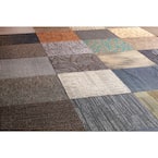 Versatile Assorted Residential/Commercial 24 in. x 24 Peel and Stick Carpet Tile (10 Tiles/Case) 40 sq. ft.