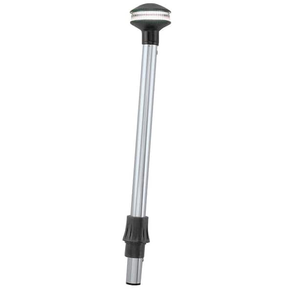 Perko 5 Degree Inland Series Reduced Glare White All-Round Navigation Pole Light - 30 in.