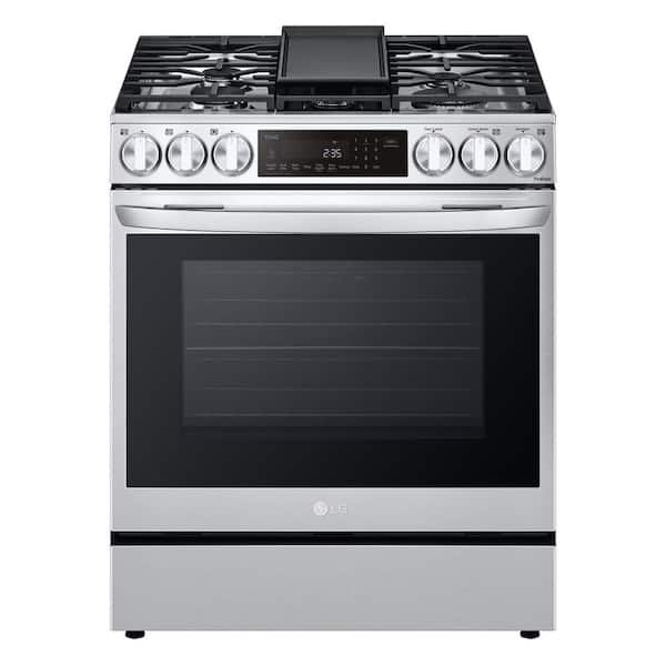 Dual Fuel Range With Gas Stove, Home Depot Kitchen Island With Stove Top And Oven