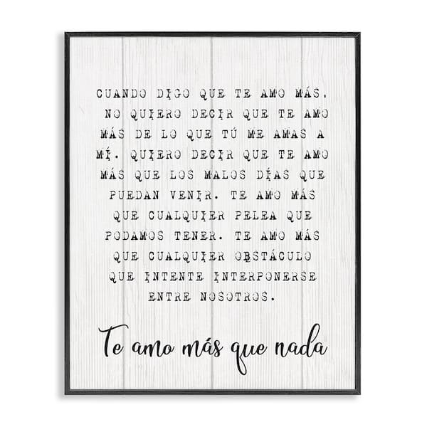 Stupell Industries Love without Limits by Lil' Rue Black Framed Typography Giclee Art Print 30 in. x 24 in.