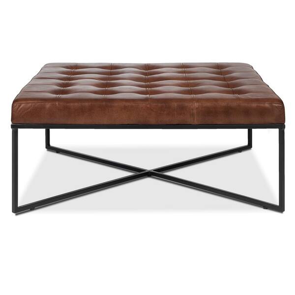 EDGEMOD Traversa Tan/Black Ottoman