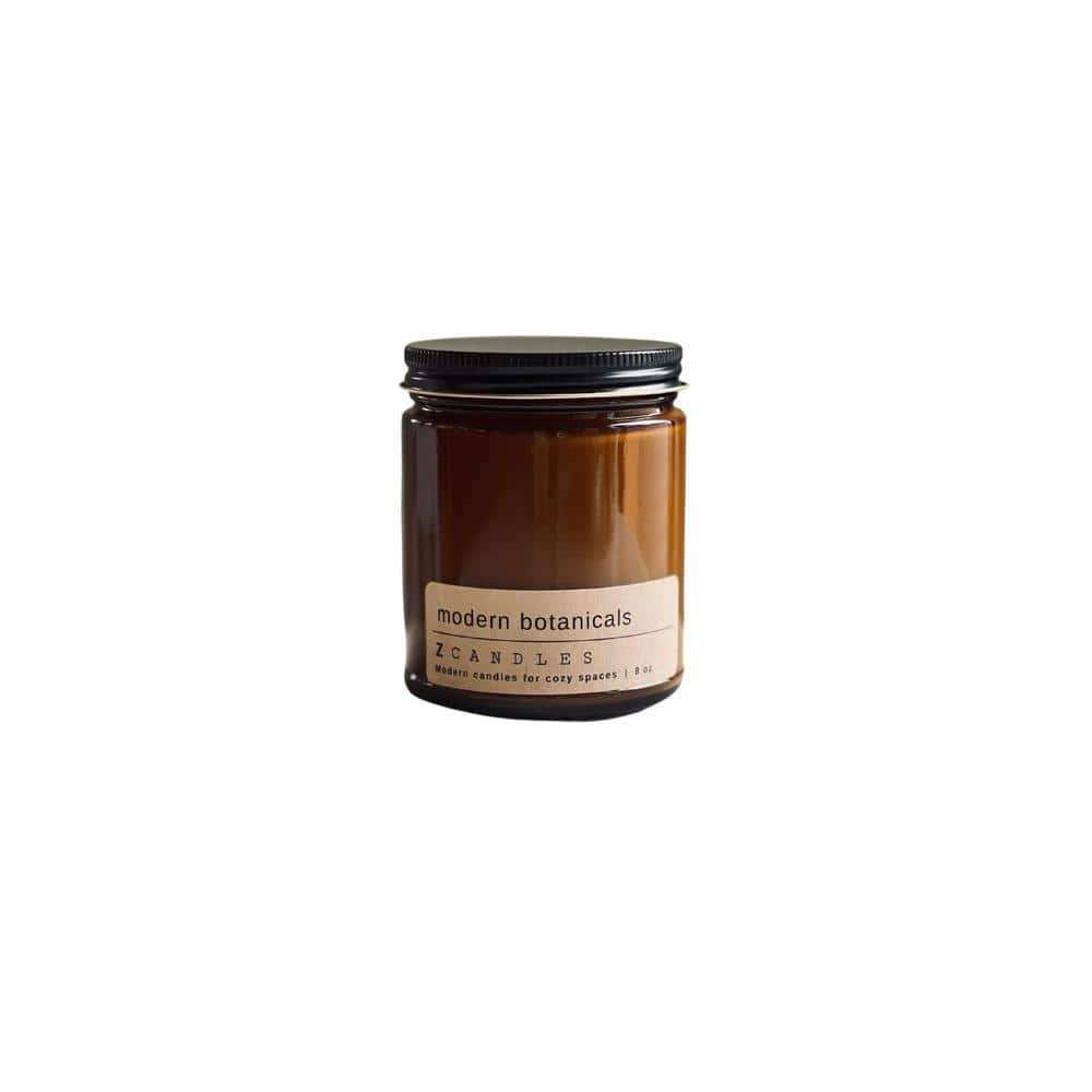 Z CANDLES Fresh Linen, Amber Jar Candle 8 oz. amber8freshline - The Home  Depot