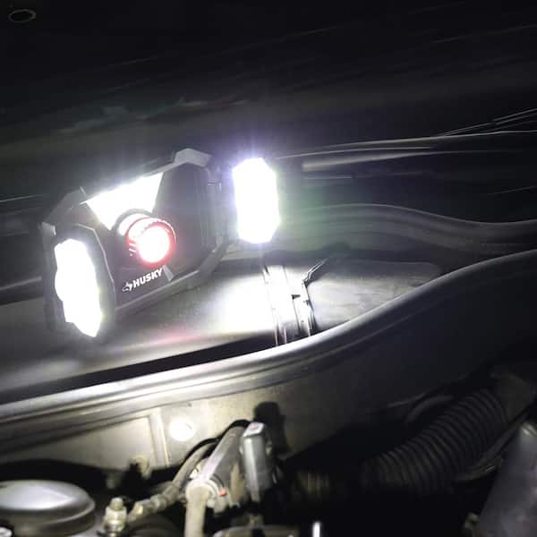 30W 1500Lm Rechargeable Led Floodlight Construction Work Light With 2X Cob Portable Usb Led Spotlight For Camping 3 Modes Contains 1 Pie