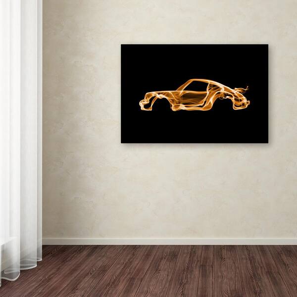 Trademark Fine Art 12 in. x 19 in. Porsche 911 Turbo by Octavian