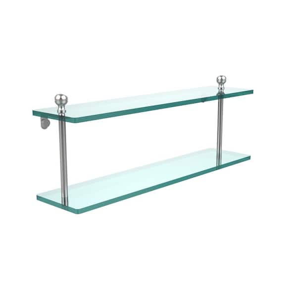 Stainless steel shower corner shelf POINT_4 series