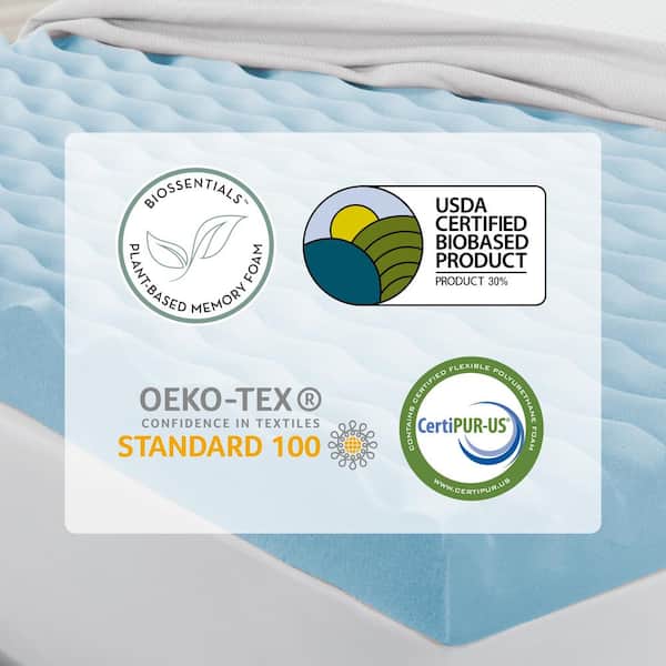 Reviews for Dream Serenity EcoWave 4 in. Queen Memory Foam