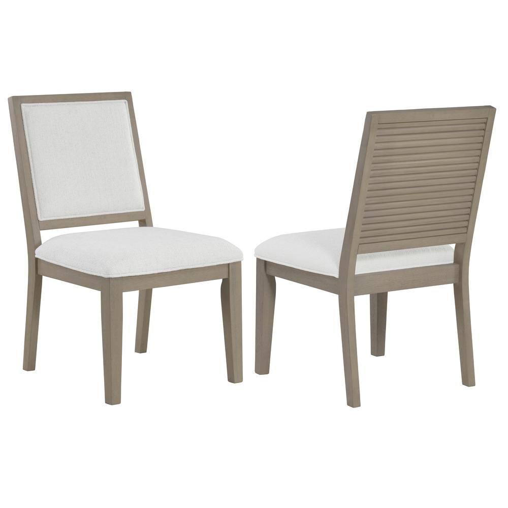 Lily Light Brown Wood Extendable Dining Set with 4 Upholstered Chairs