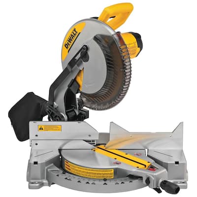 15 Amp Corded 12 in. Single Bevel Compound Miter Saw