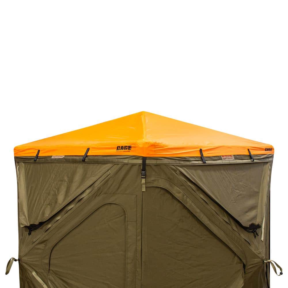 Blaze Orange Safety Cap, For Use With R30 Permanent Hub Blind, Safety Durin