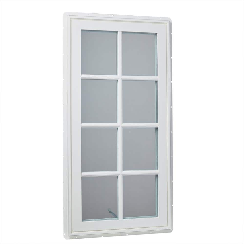 TAFCO WINDOWS 24 In. X 48 In. Left-Hand Vinyl Casement Window With ...