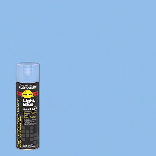 Rust-Oleum 15 oz. Rust Preventative Gloss Light Blue Spray Paint
