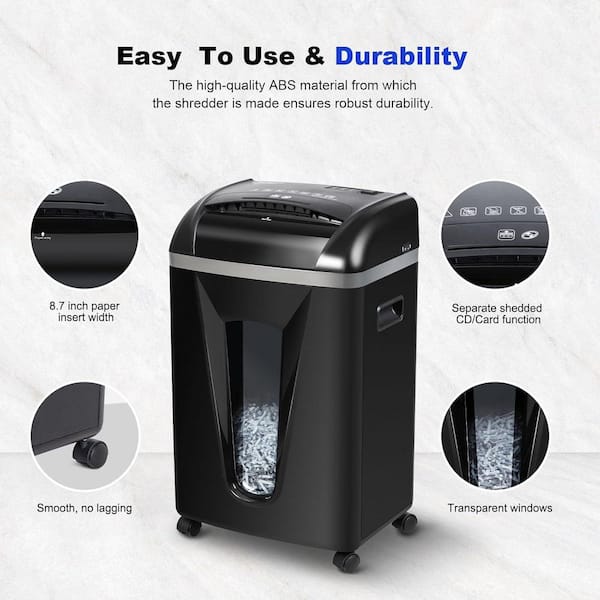 Aurora AU1800XA Anti-Jam Heavy Duty 18-Sheet Crosscut Paper/ CD