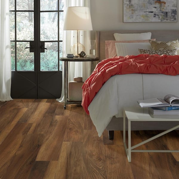 Jefferson Radical 12 MIL X 7 in. W X 48 in. L Waterproof Click Lock Vinyl Plank Flooring (18.67 sq. ft./ case )