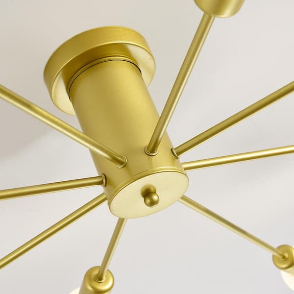 Have a question about UMEILUCE 34.2 in. 8-Light Gold Sputnik