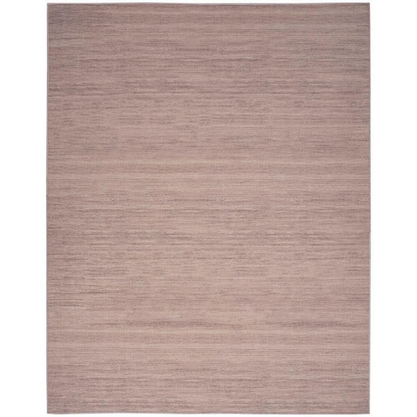 Nourison Washable Essentials Natural 8 ft. x 10 ft. All-over design Contemporary Area Rug