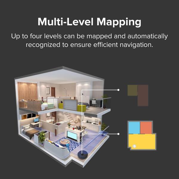 Robotic Vacuum Cleaner with Mopping 