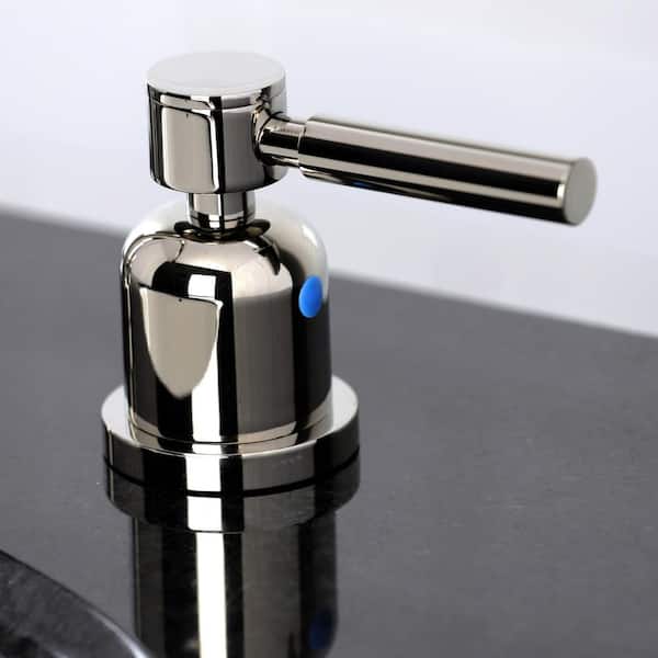 Concord 8 in. Widespread 2-Handle Bathroom Faucet in Polished Nickel