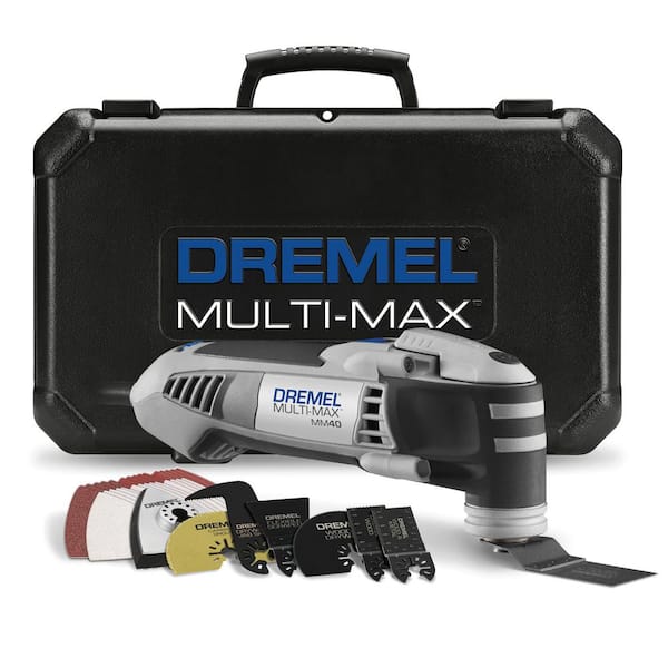 Dremel Multi-Max 3.8 Amp Variable Speed Corded Oscillating Multi-Tool Kit with 36 Accessories and Storage Bag