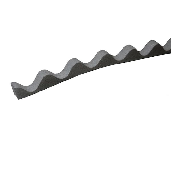 Unbranded Deep Corr 1 in. Foam Closure Strip (100-Pack)