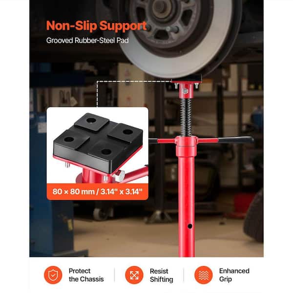 SKYSHALO Under Hoist Tripod Stand, 4409 lbs. Capacity, Adjustable