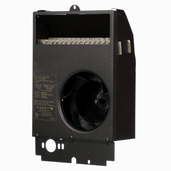 Cadet 240-volt 750-watt Com-Pak In-wall Fan-forced Replacement Electric  Heater Assembly CS072 - The Home Depot
