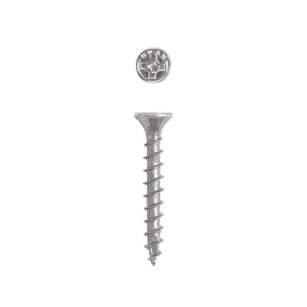 Details about   SPAX 4101010350202 Zinc-Plated Steel Flat Head Screws #6 x 3/4 L in. Pack of 5 