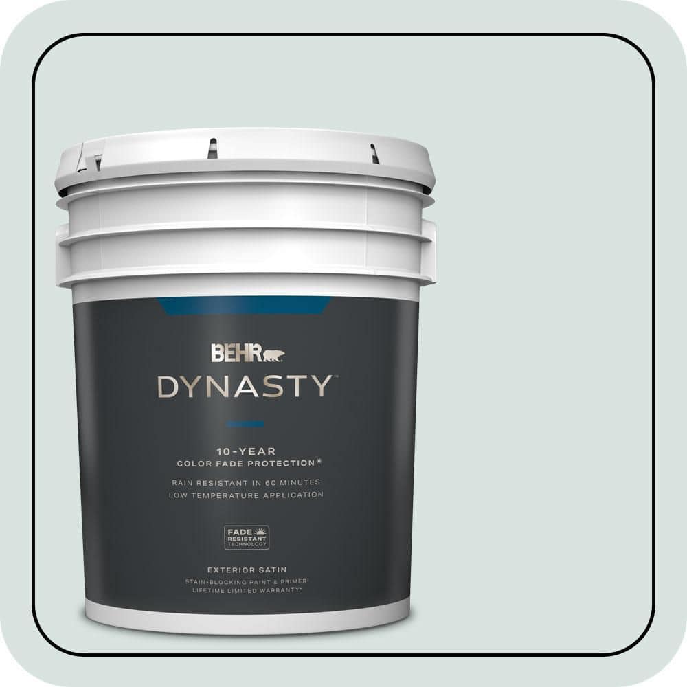5 gal. #730E-2 Sparkling Spring Satin Enamel Exterior Stain-Blocking Paint & Primer price history on PriceWatchPro