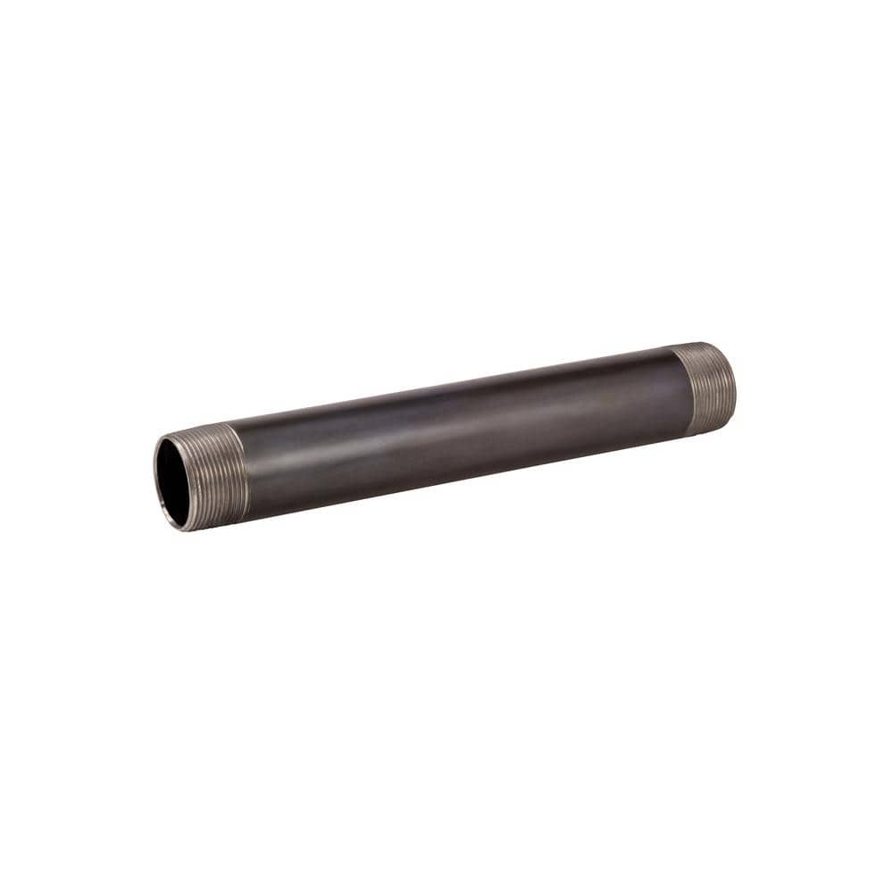 1-1/2 in. x 12 in. Black Steel Schedule 40 Nipple price history on PriceWatchPro