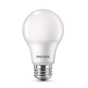 60-Watt Equivalent A19 Non-Dimmable Energy Saving LED Light Bulb Soft White (2700K) (4-Pack)