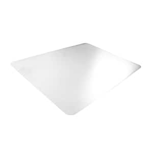 20 in. x 36 in. Crystal Clear Vinyl Rectangular Desk Pad