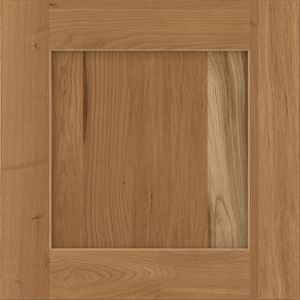 American Woodmark Reading 11 9/16-in. W x 3/4-in. D x 11 1/2-in. H in Cherry Amber Cabinet Door Sample