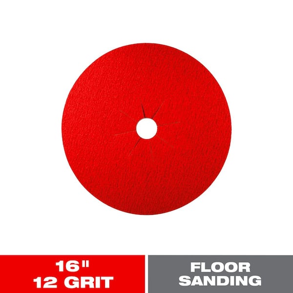 DIABLO 16 in. x 2 in. 12-Grit Sanding Disc