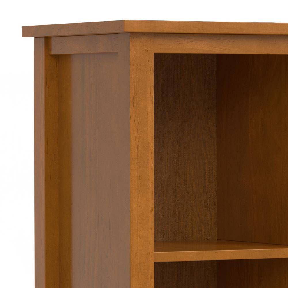 Light Golden Brown Solid Wood 9-Cube Storage Unit