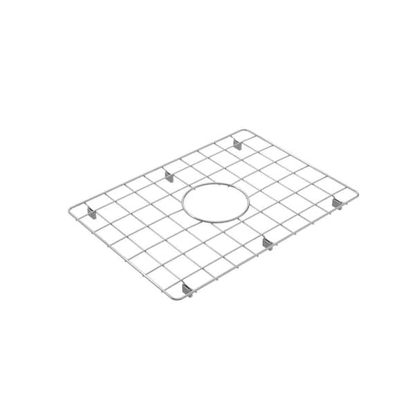 Glacier Bay 21.25 in. x 15.25 in. Sink Grid for 24 in. Apron Front Fireclay Single Bowl Kitchen Sink in Stainless Steel