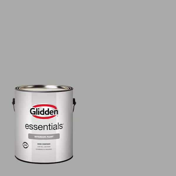 Glidden Essentials 1 gal. PPG0994-4 Hippopotamus Flat Interior Paint