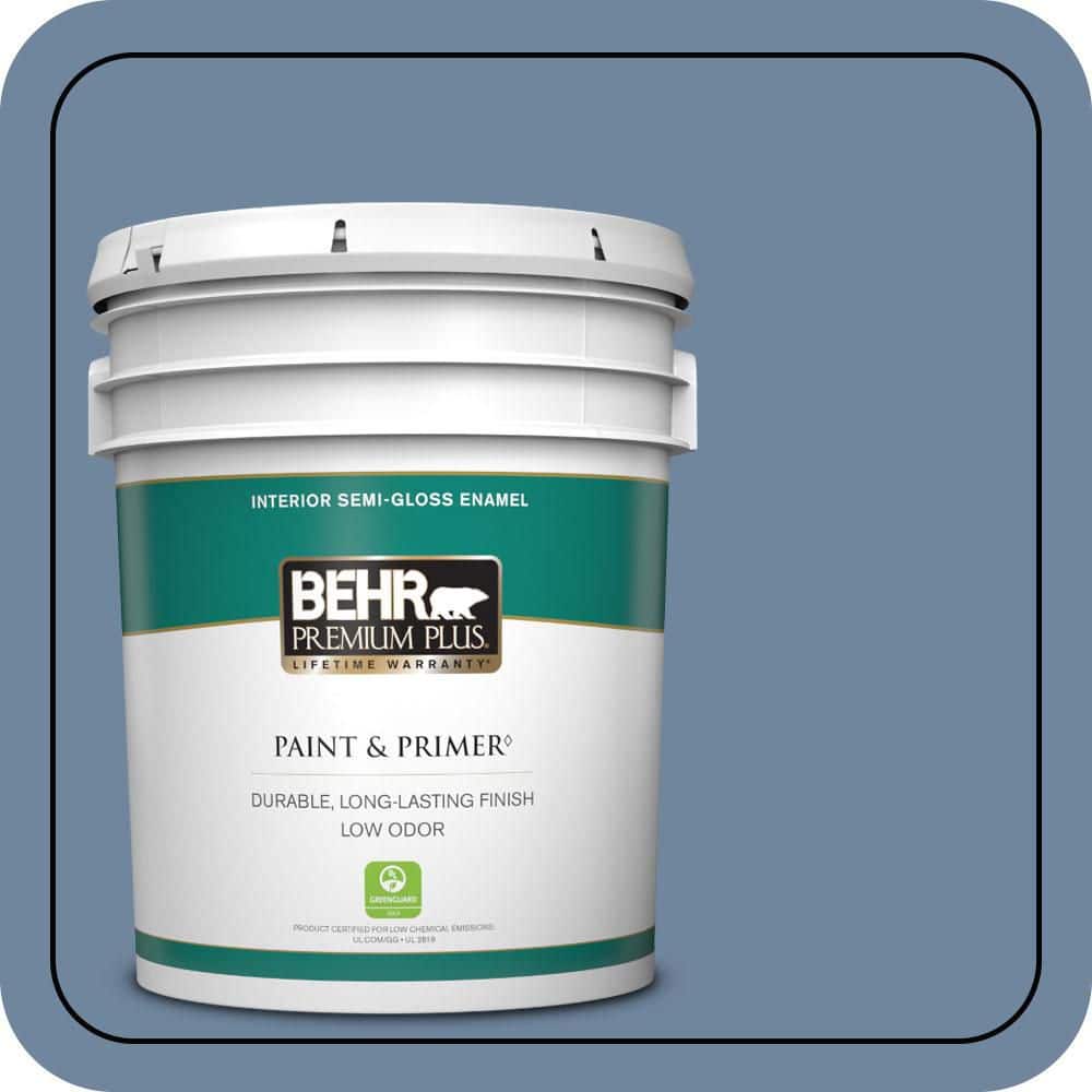 5 gal. #S520-5 Thundercloud Semi-Gloss Enamel Low Odor Interior Paint & Primer price history on PriceWatchPro